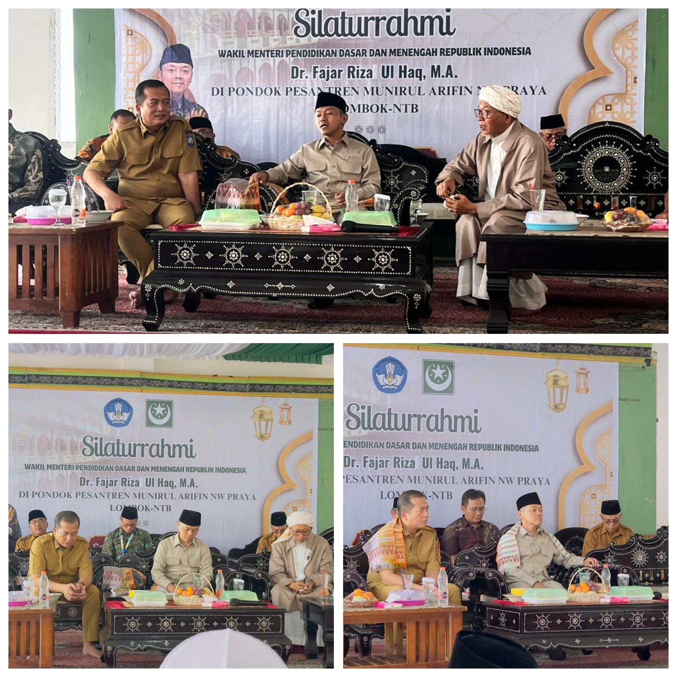 Kunjungan Wakil Menteri di YANMU NW Praya Dorong Sinergi Pendidikan Pesantren