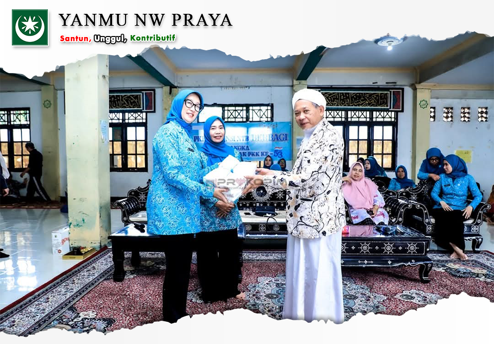 Silaturrahmi Tim Penggerak PKK provinsi NTB di YANMU NW PRAYA.